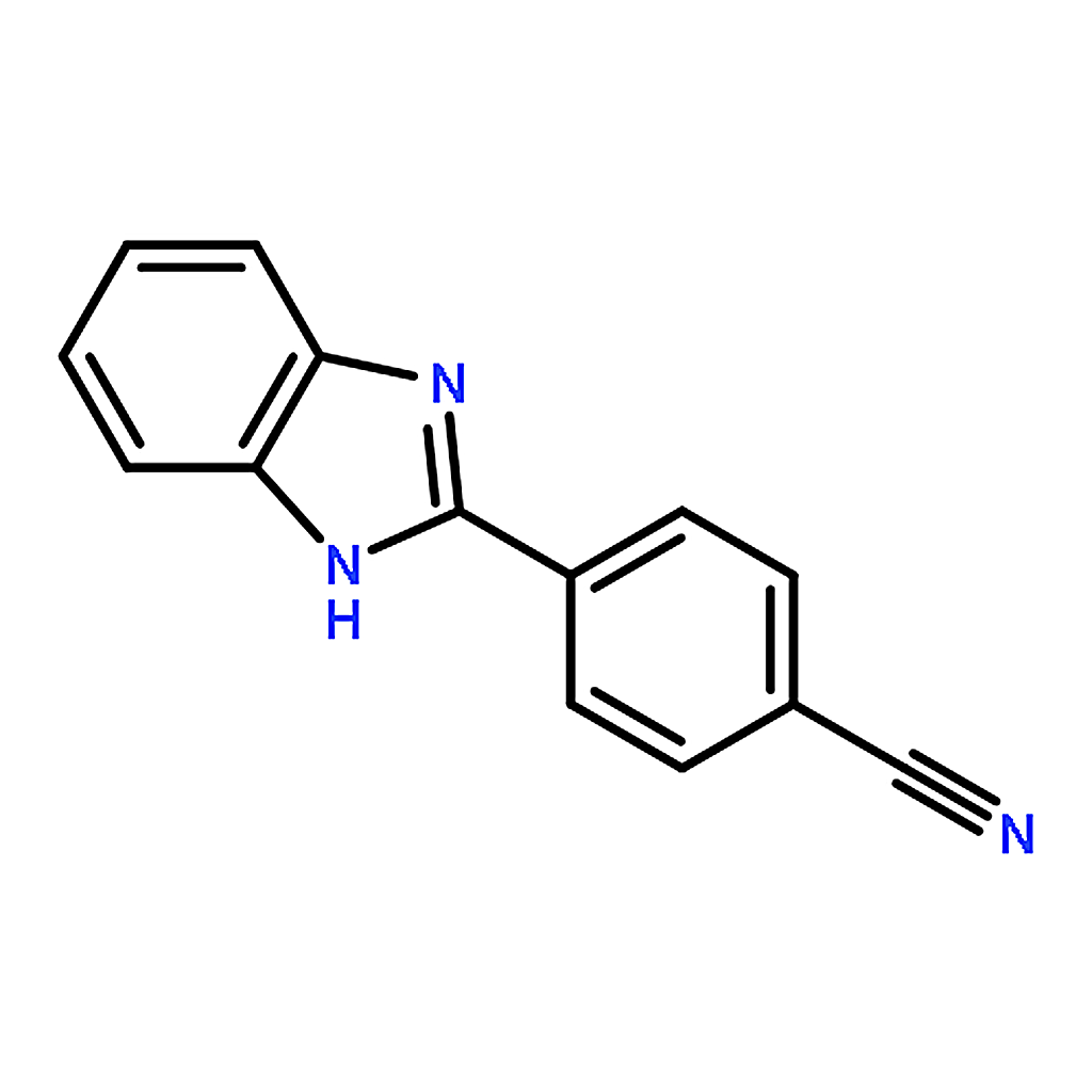 RHAWN 4-(1H-1,3-BENZODIAZOL-2-YL)BENZONITRILE
