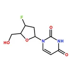 RHAWN 2▽,3▽-Dideoxy-3▽-fluorouridine