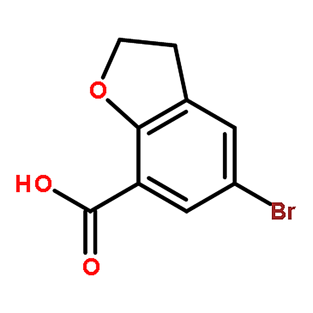RHAWN 5-Bromo-2,3-dihydrobenzofuran-7-carboxylic Acid