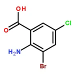 RHAWN 2-Amino-3-bromo-5-chlorobenzoic acid