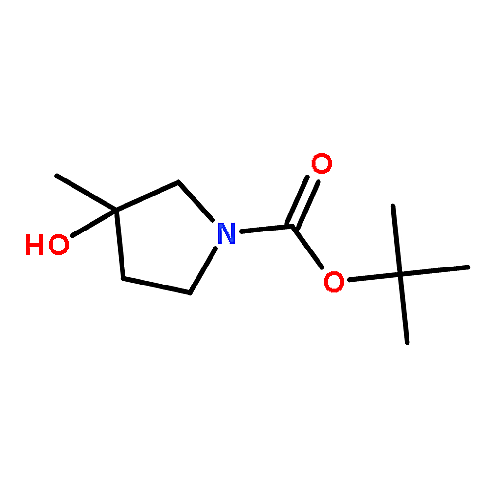 RHAWN tert-Butyl 3-hydroxy-3-methylpyrrolidine-1-carboxylate