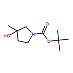 RHAWN tert-Butyl 3-hydroxy-3-methylpyrrolidine-1-carboxylate