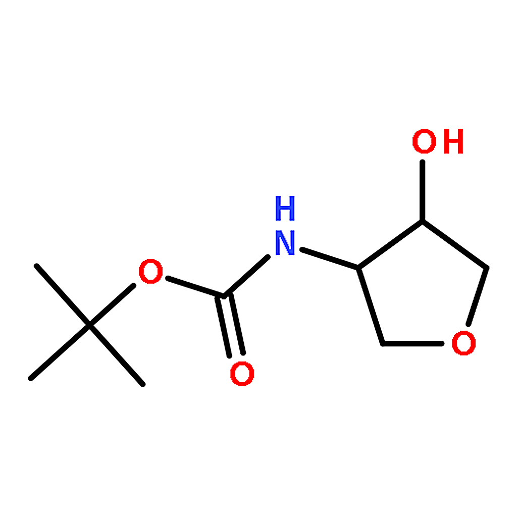 RHAWN tert-butyl ((3S,4R)-4-hydroxytetrahydrofuran-3-yl)carbamate