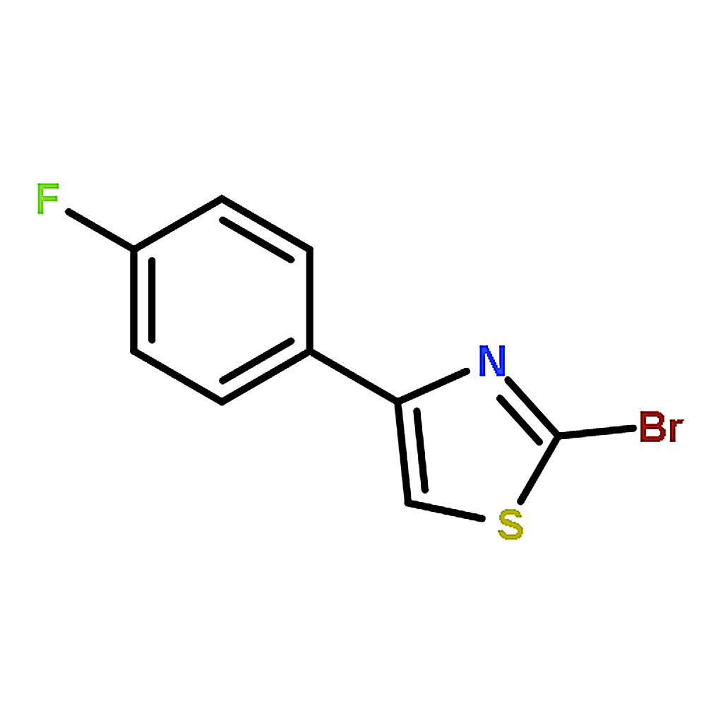 RHAWN 2-Bromo-4-(4-fluorophenyl)thiazole