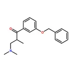 RHAWN 1-(3-(benzyloxy)phenyl)-3-(dimethylamino)-2-methylpropan-1-one