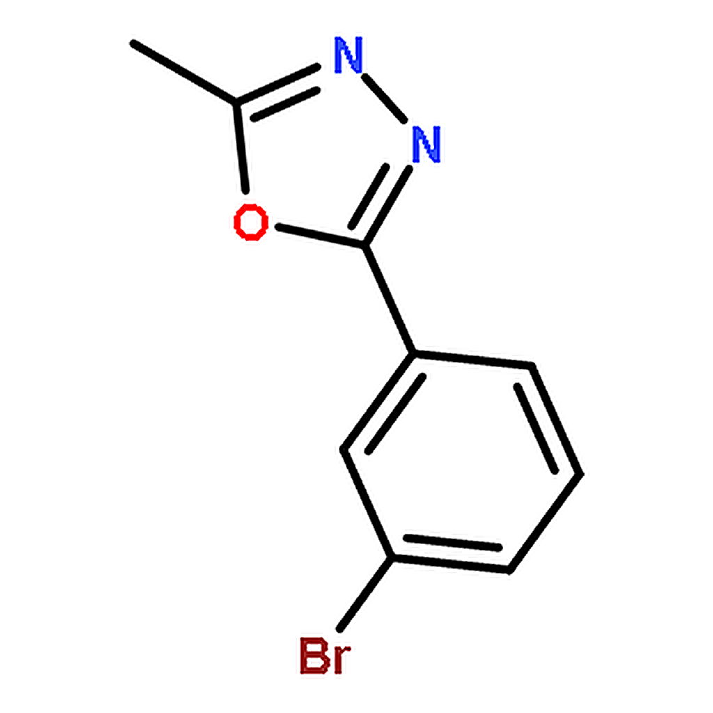 RHAWN 2-(3-Bromophenyl)-5-methyl-1,3,4-oxadiazole