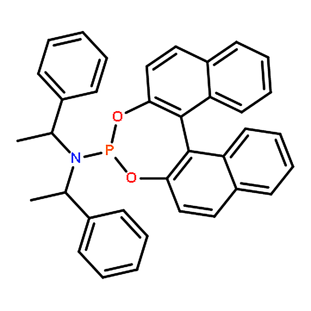 RHAWN (11bR)-N，N-Bis[(R)-1-phenylethyl]-dinaphtho[2，1-d:1'，2'-f][1，3，2]dioxaphosphepin-4-amine