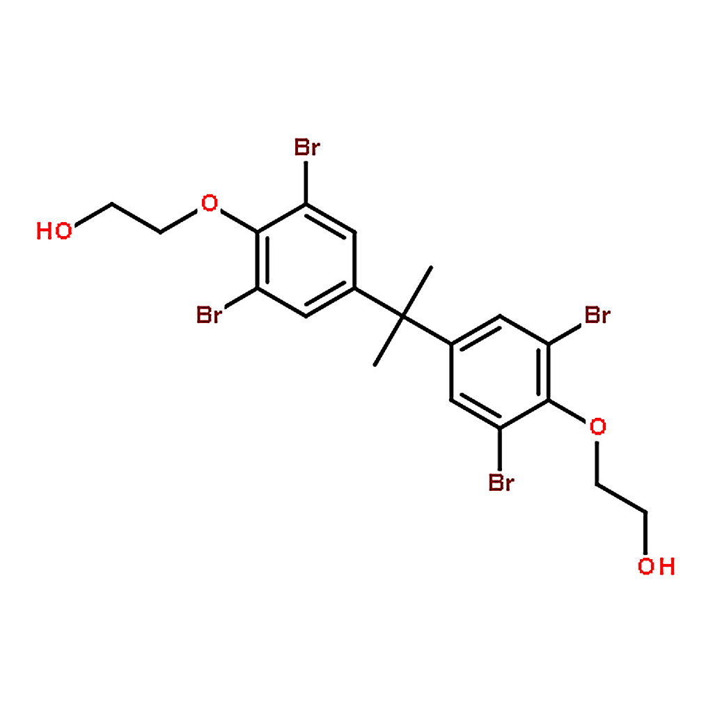 RHAWN 4,4'-Isopropylidenebis[2-(2,6-dibromophenoxy)ethanol] is a brominated flame retardant.