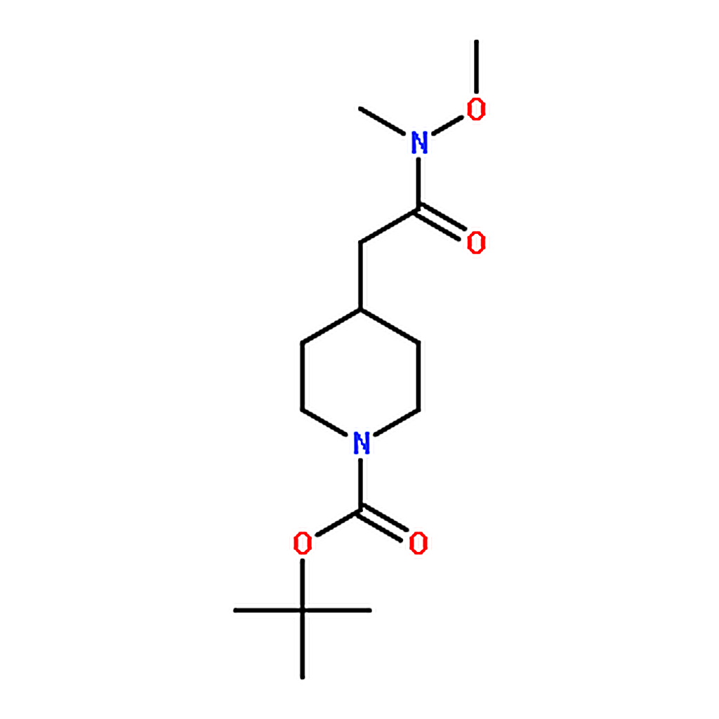 RHAWN 1-Boc-4-[(N-methoxy-N-methylcarbamoyl)methyl]piperidine