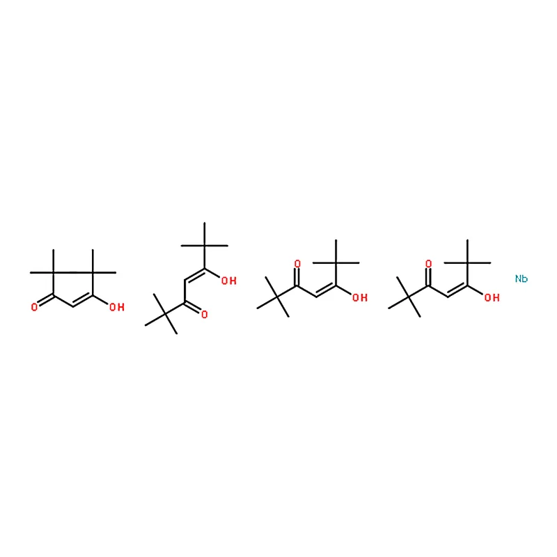 RHAWN Tetrakis(2, 2, 6, 6-tetramethyl-3, 5-heptanedionato)niobium(IV)