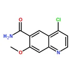RHAWN 4-Chloro-7-methoxyquinoline-6-carboxamide