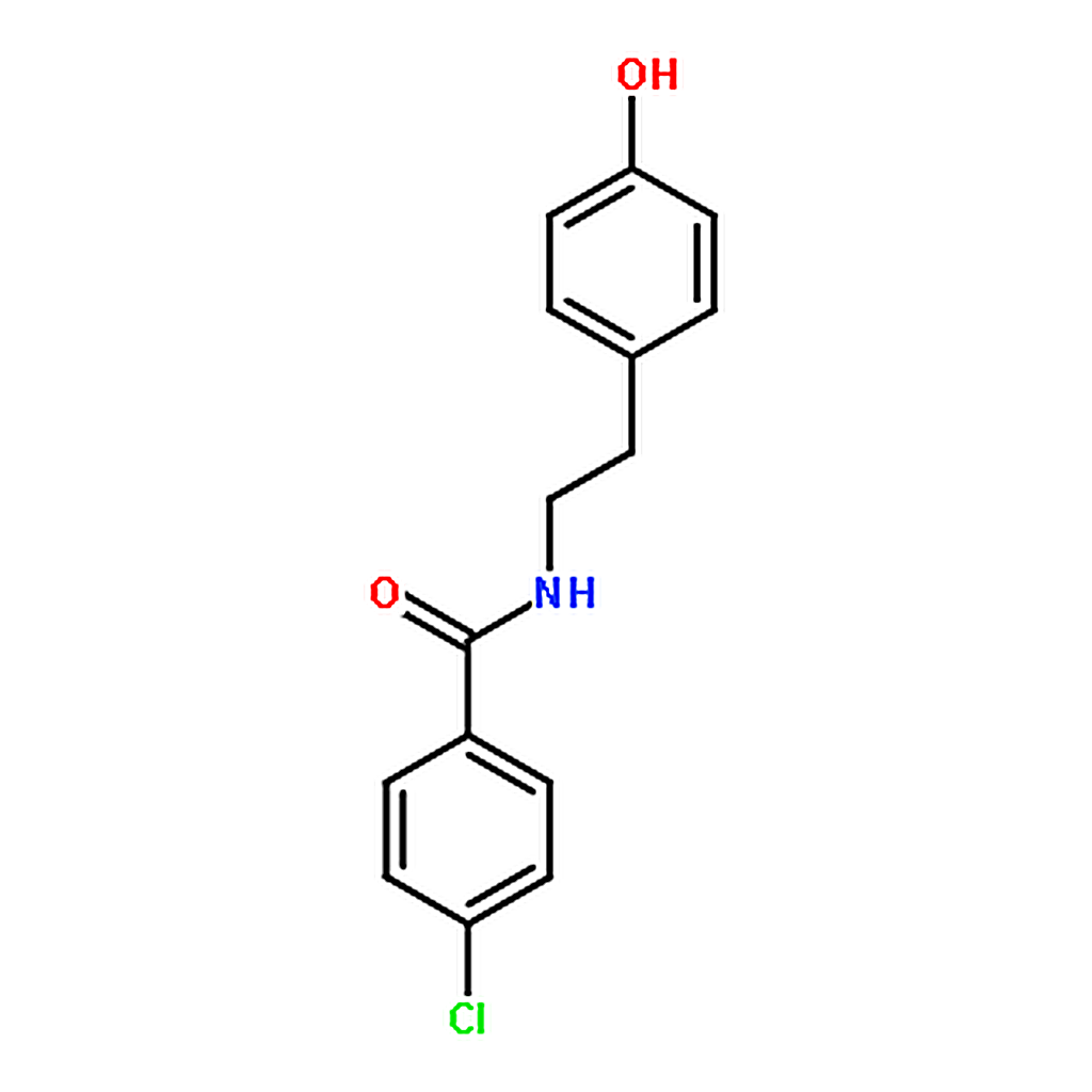 RHAWN 4-Chloro-N-[2-(4-hydroxyphenyl)ethyl]benzamide
