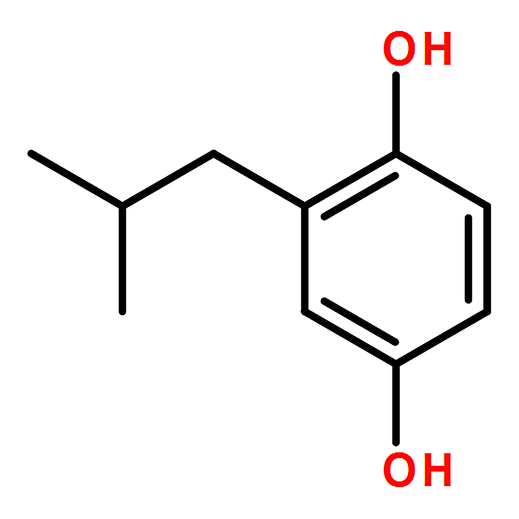 RHAWN 2-(2-methylpropyl)benzene-1，4-diol