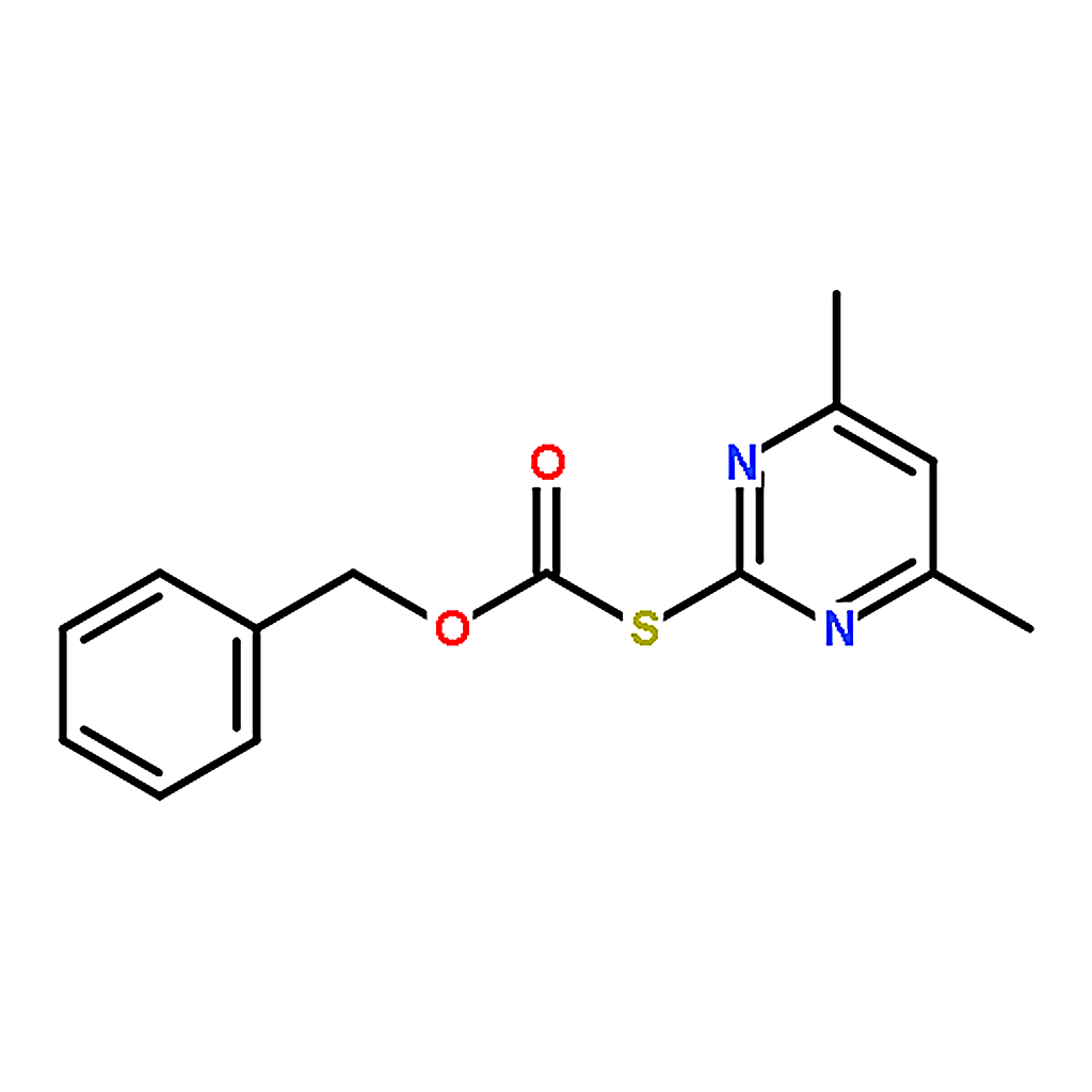 RHAWN O-Benzyl S-(4,6-dimethylpyrimidin-2-yl) carbonothioate