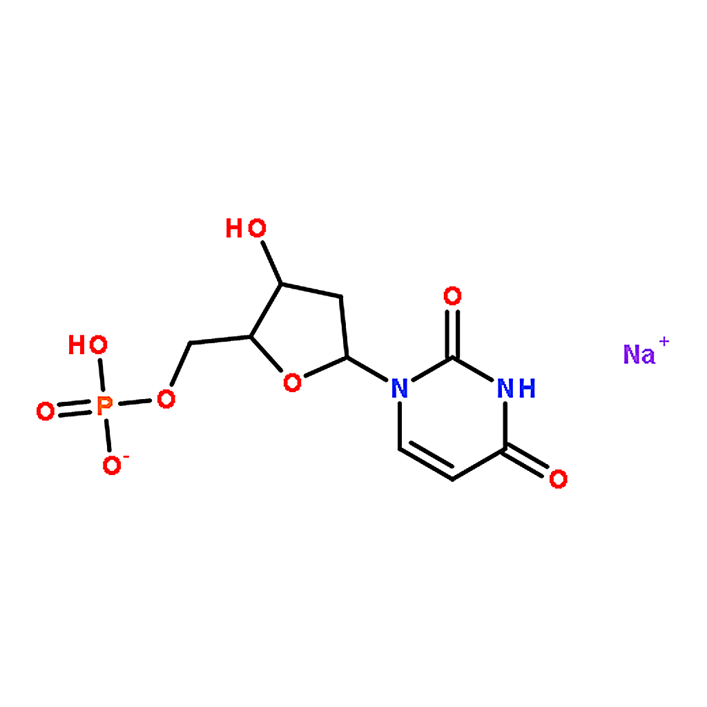 RHAWN 2▽-Deoxyuridine 5▽-mono-phos-phate disodium salt