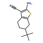 RHAWN 2-Amino-6-tert-butyl-4,5,6,7-tetrahydro-1-benzothiophene-3-carbonitrile