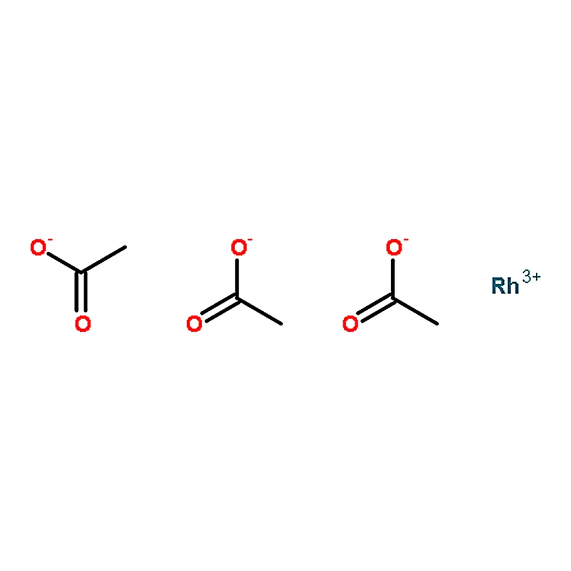 RHAWN Hexa(acetato)-┢-oxotris(aqua)trirhodium(III) acetate