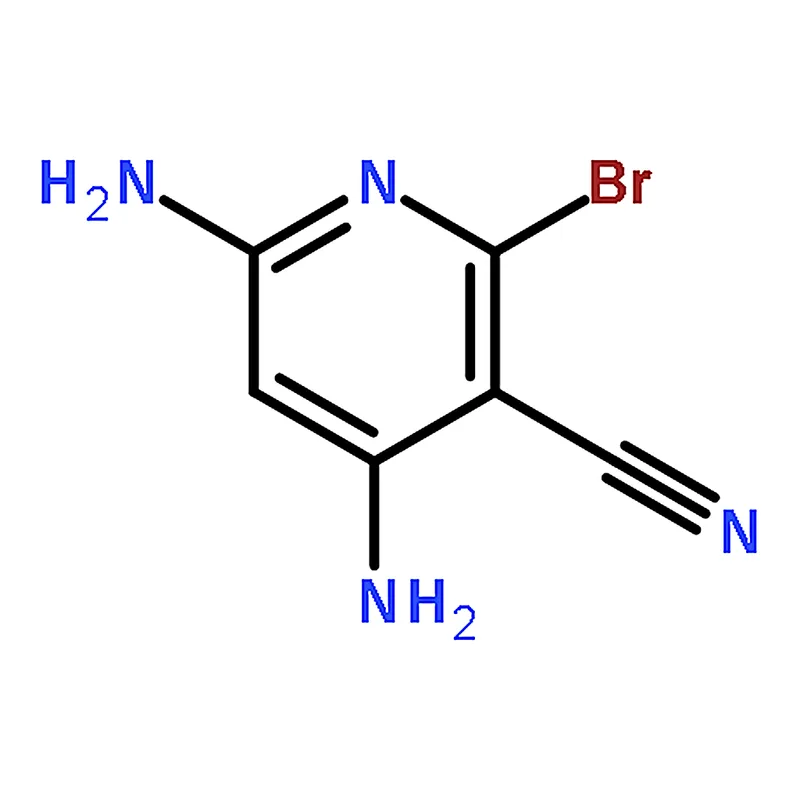 RHAWN 4,6-Diamino-2-bromonicotinonitrile