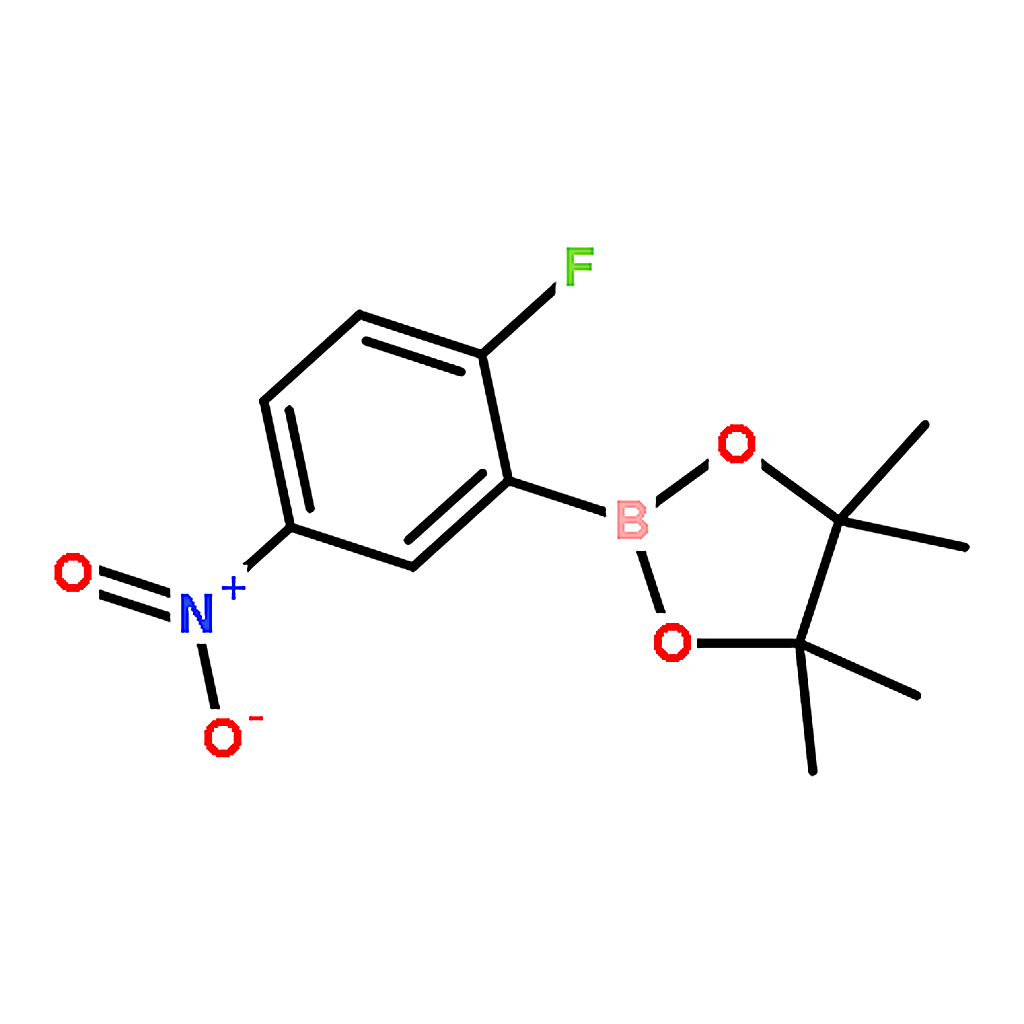 RHAWN 2-(2-Fluoro-5-nitrophenyl)-4，4，5，5-tetramethyl-1，3，2-dioxaborolane
