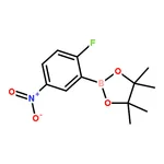 RHAWN 2-(2-Fluoro-5-nitrophenyl)-4,4,5,5-tetramethyl-1,3,2-dioxaborolane