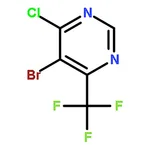 RHAWN 5-Bromo-4-chloro-6-(trifluoromethyl)pyrimidine