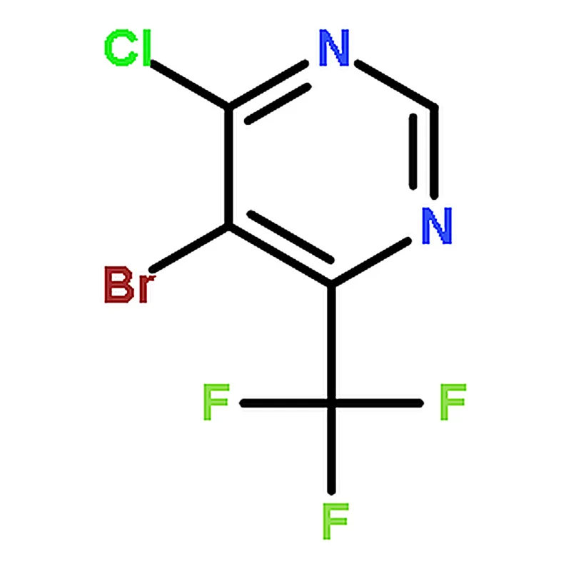 RHAWN 5-Bromo-4-chloro-6-(trifluoromethyl)pyrimidine