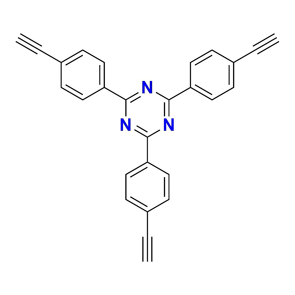 RHAWN 2,4,6-Tris(4-ethynylphenyl)-1,3,5-triazine