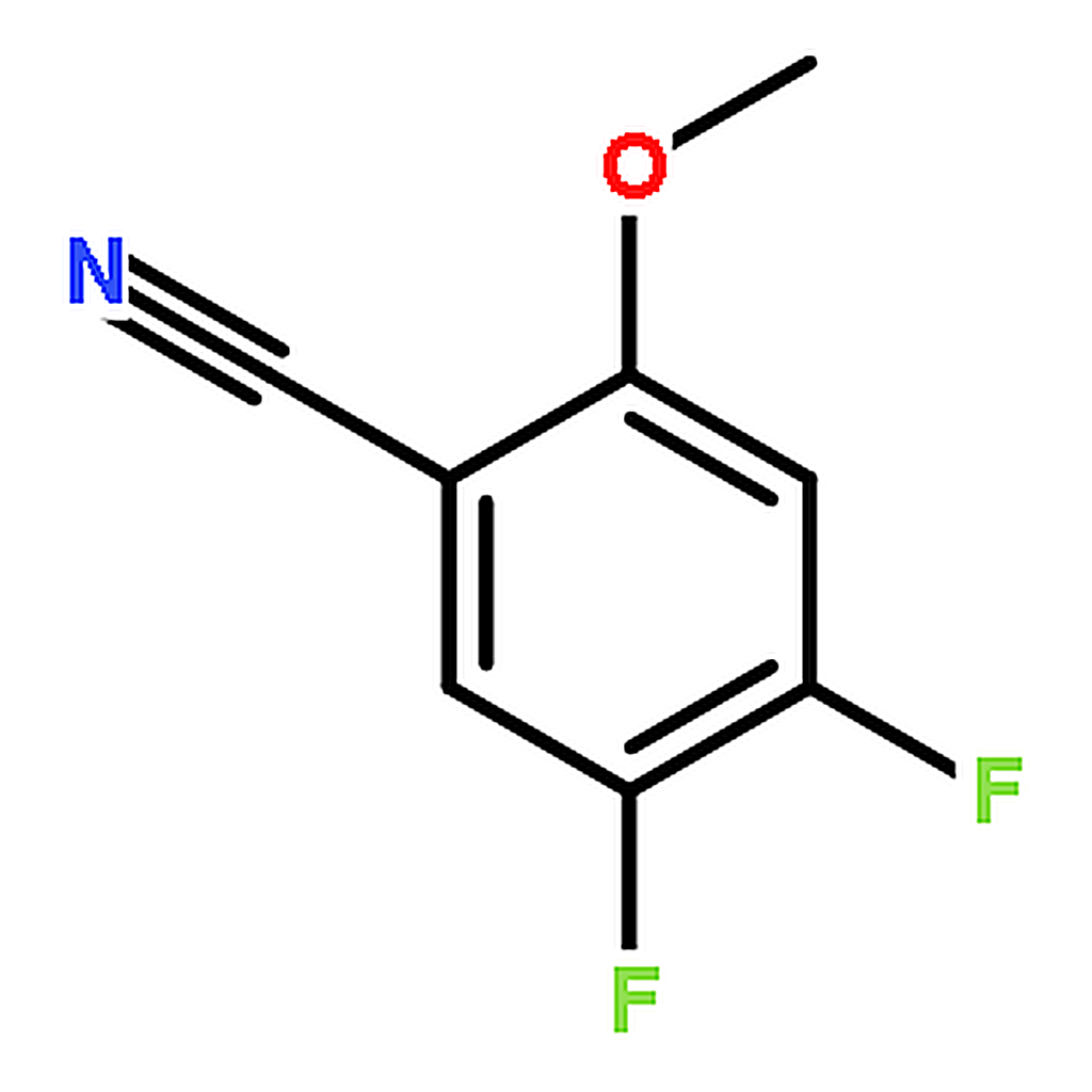RHAWN 4,5-Difluoro-2-methoxybenzonitrile