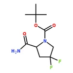 RHAWN (S)-tert-Butyl 2-carbamoyl-4,4-difluoropyrrolidine-1-carboxylate