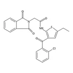 RHAWN N-(3-(2-Chlorobenzoyl)-5-ethylthiophen-2-yl)-2-(1,3-dioxoisoindolin-2-yl)acetamide