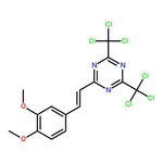 RHAWN 2-(3,4-Dimethoxystyryl)-4,6-bis(trichloromethyl)-1,3,5-triazine