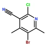 RHAWN 5-Bromo-2-chloro-4,6-dimethylnicotinonitrile
