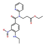 RHAWN Ethyl 3-(4-(ethylamino)-3-nitro-N-(pyridin-2-yl)benzamido)propanoate