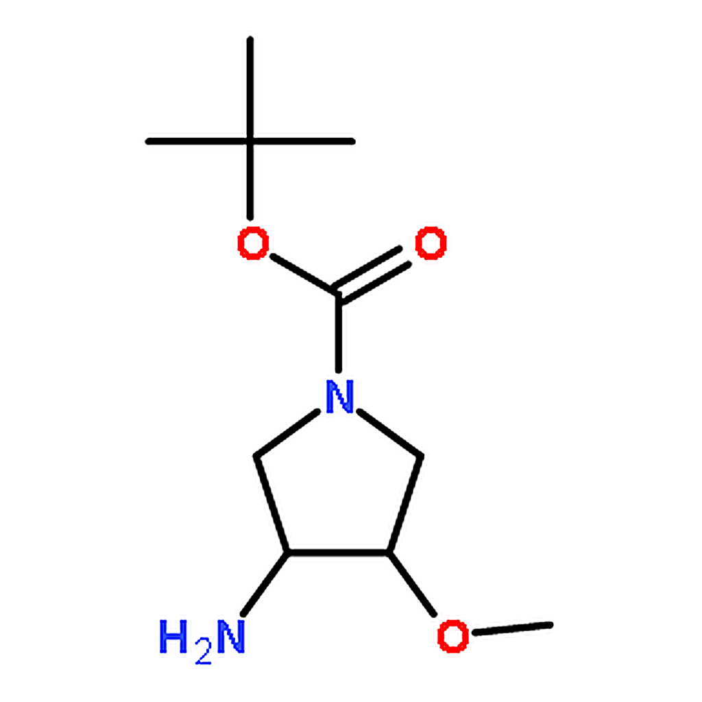 RHAWN trans-tert-Butyl 3-amino-4-methoxypyrrolidine-1-carboxylate