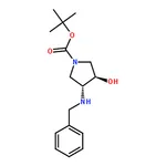 RHAWN (3R,4R)-tert-Butyl 3-(benzylamino)-4-hydroxypyrrolidine-1-carboxylate