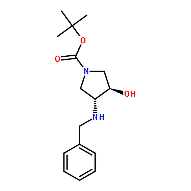 RHAWN (3R,4R)-tert-Butyl 3-(benzylamino)-4-hydroxypyrrolidine-1-carboxylate