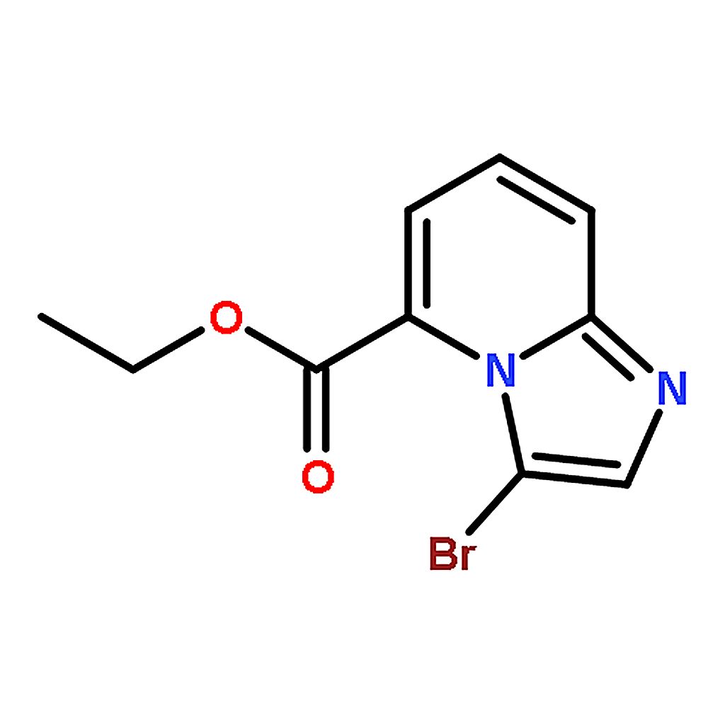 RHAWN Ethyl 3-bromoimidazo[1,2-a]pyridine-5-carboxylate