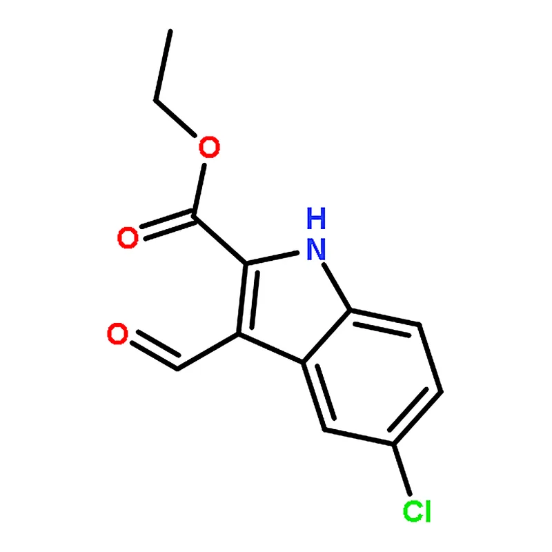 RHAWN Ethyl 5-chloro-3-formyl-1H-indole-2-carboxylate