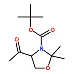 RHAWN tert-Butyl 4-acetyl-2,2-dimethyloxazolidine-3-carboxylate