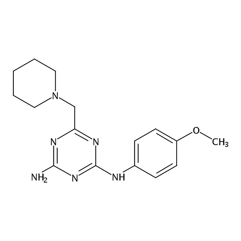 RHAWN N2-(4-Methoxyphenyl)-6-(piperidin-1-ylmethyl)-1,3,5-triazine-2,4-diamine