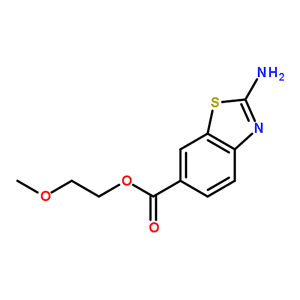 RHAWN 2-Methoxyethyl 2-aminobenzo[d]thiazole-6-carboxylate