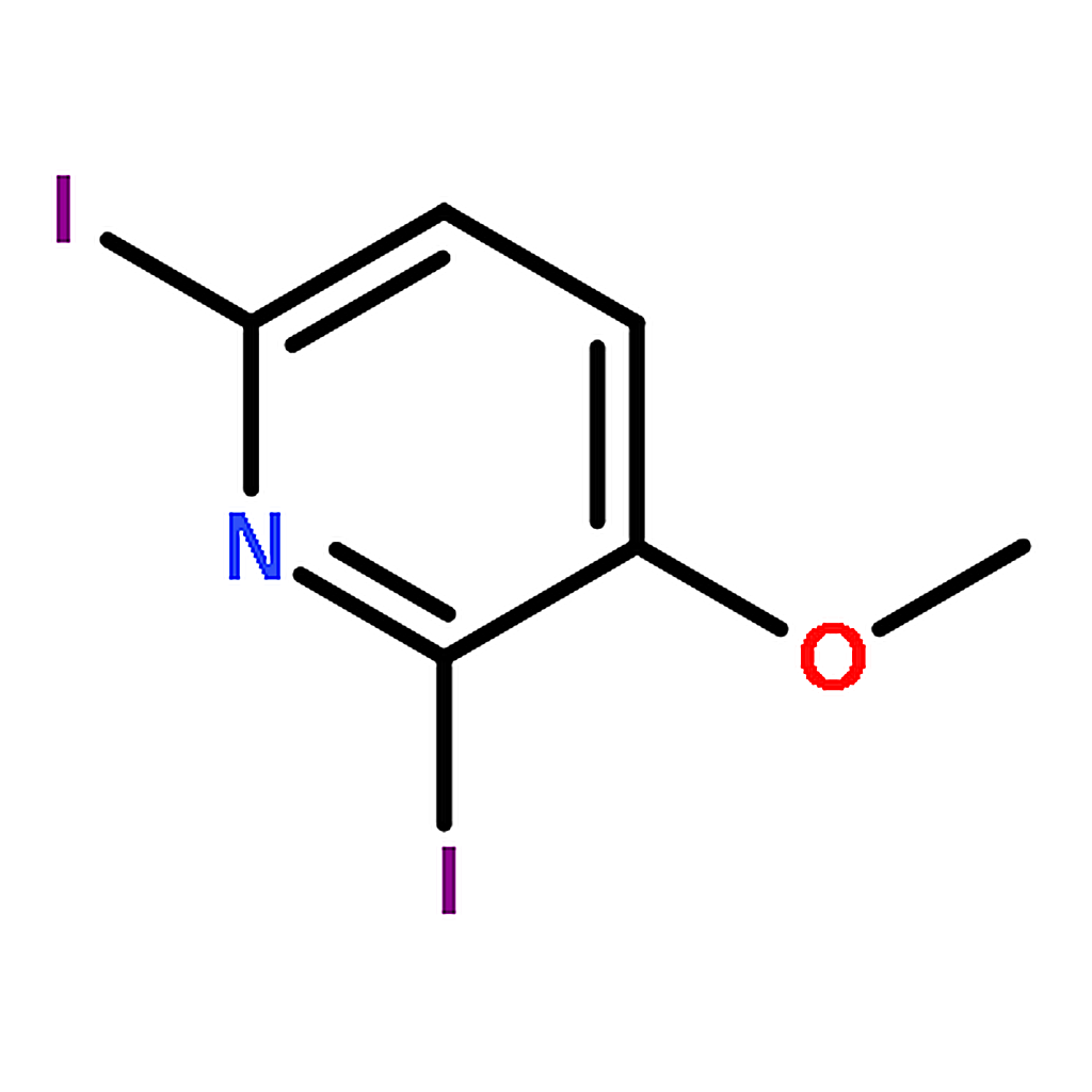 RHAWN 2,6-Diiodo-3-methoxypyridine