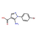 RHAWN 5-AMINO-1-(4-BROMOPHENYL)-1H-PYRAZOLE-4-CARBOXYLIC ACID