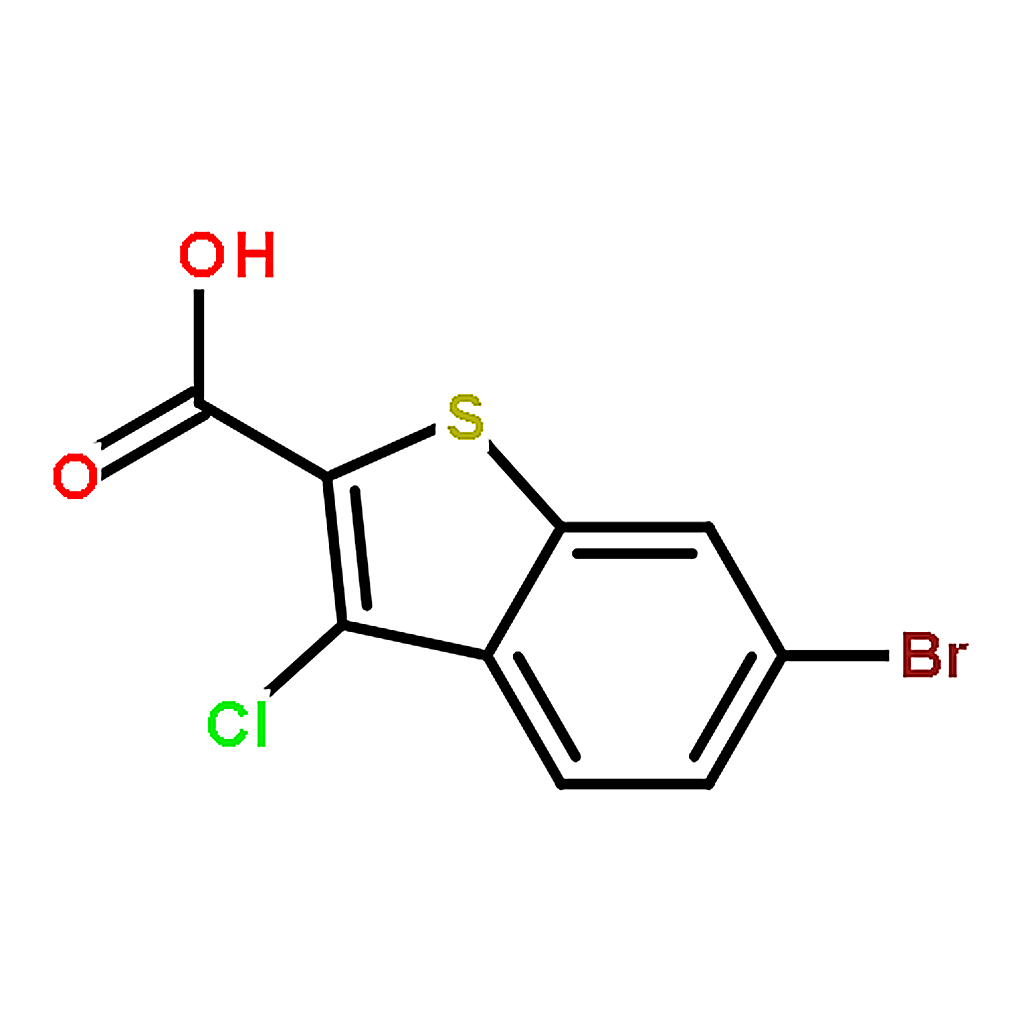 RHAWN 6-Bromo-3-Chlorobenzo[B]Thiophene-2-Carboxylic Acid