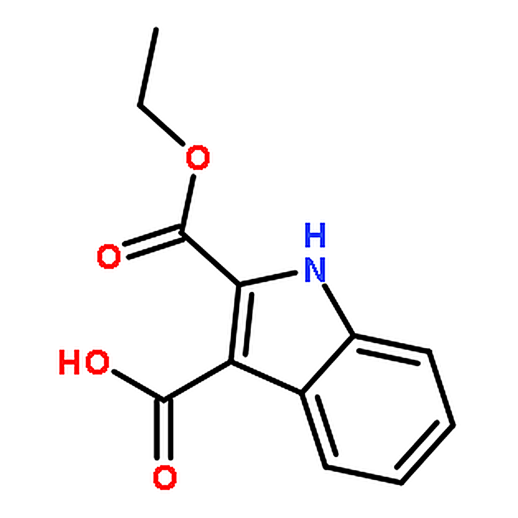 RHAWN 2-(Ethoxycarbonyl)-1H-indole-3-carboxylic acid