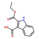 RHAWN 2-(Ethoxycarbonyl)-1H-indole-3-carboxylic acid