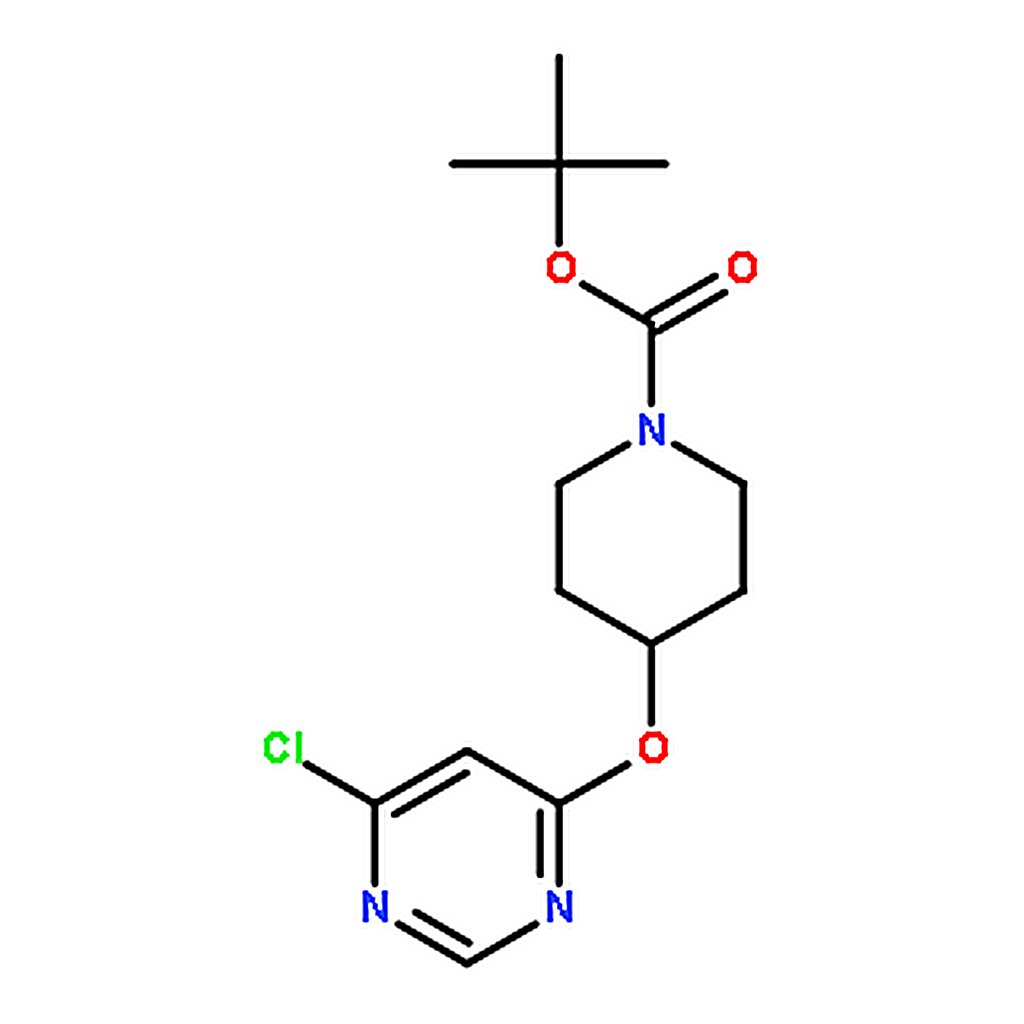RHAWN 4-(6-Chloro-pyrimidin-4-yloxy)-piperidine-1-carboxylicacidtert-butylester