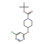 RHAWN 4-(6-Chloro-pyrimidin-4-yloxy)-piperidine-1-carboxylicacidtert-butylester