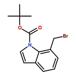 RHAWN tert-Butyl 7-(bromomethyl)-1H-indole-1-carboxylate