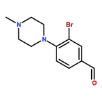 RHAWN 3-Bromo-4-(4-methyl-1-piperazinyl)benzaldehyde